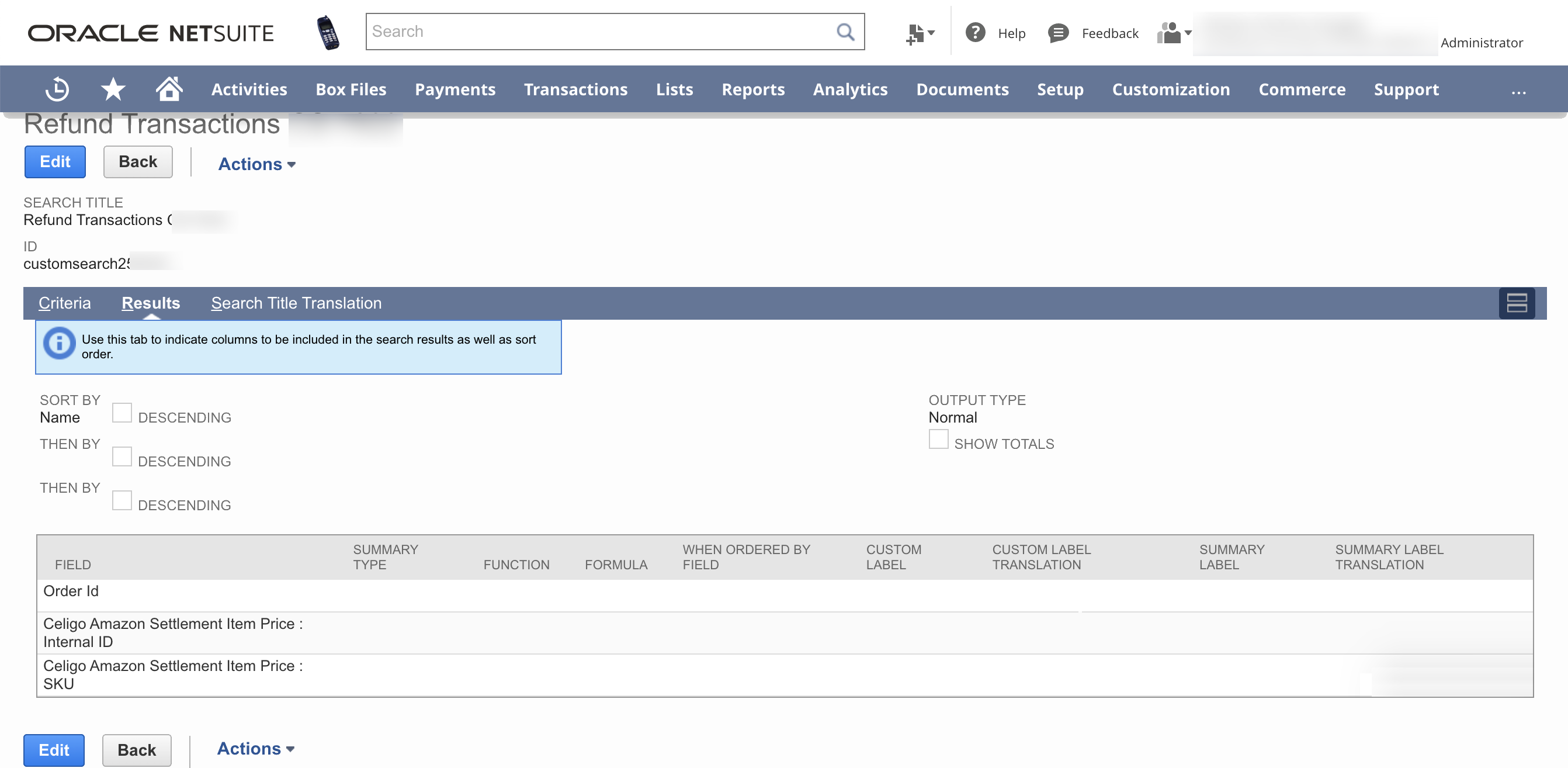 Celigo_Amazon_Settlement_Transaction_Search_Results.png