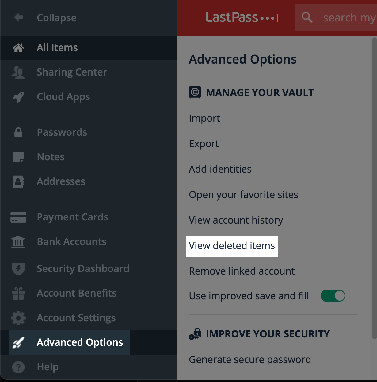 Accessing deleted items in LastPass.png