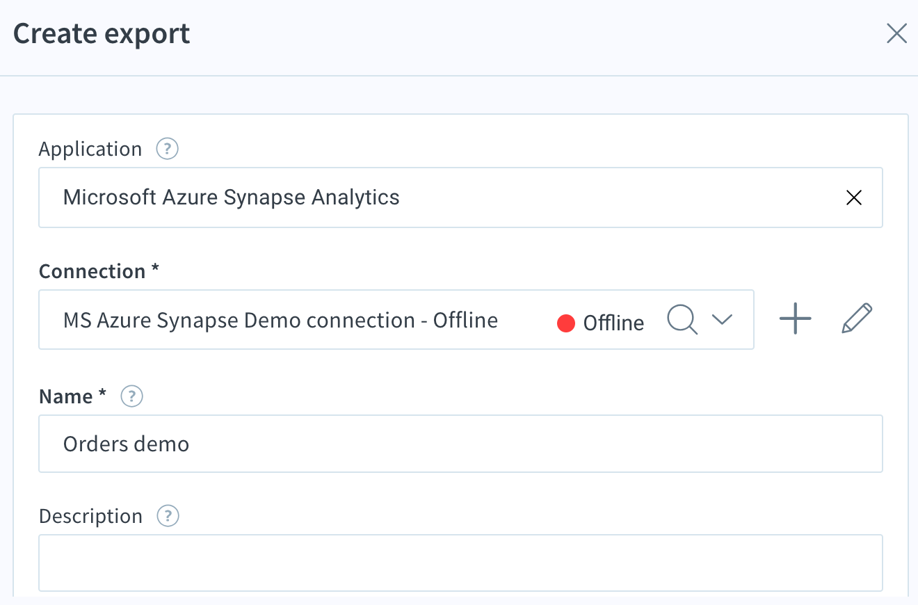 Export data from Microsoft Azure Synapse Analytics – Celigo Help Center