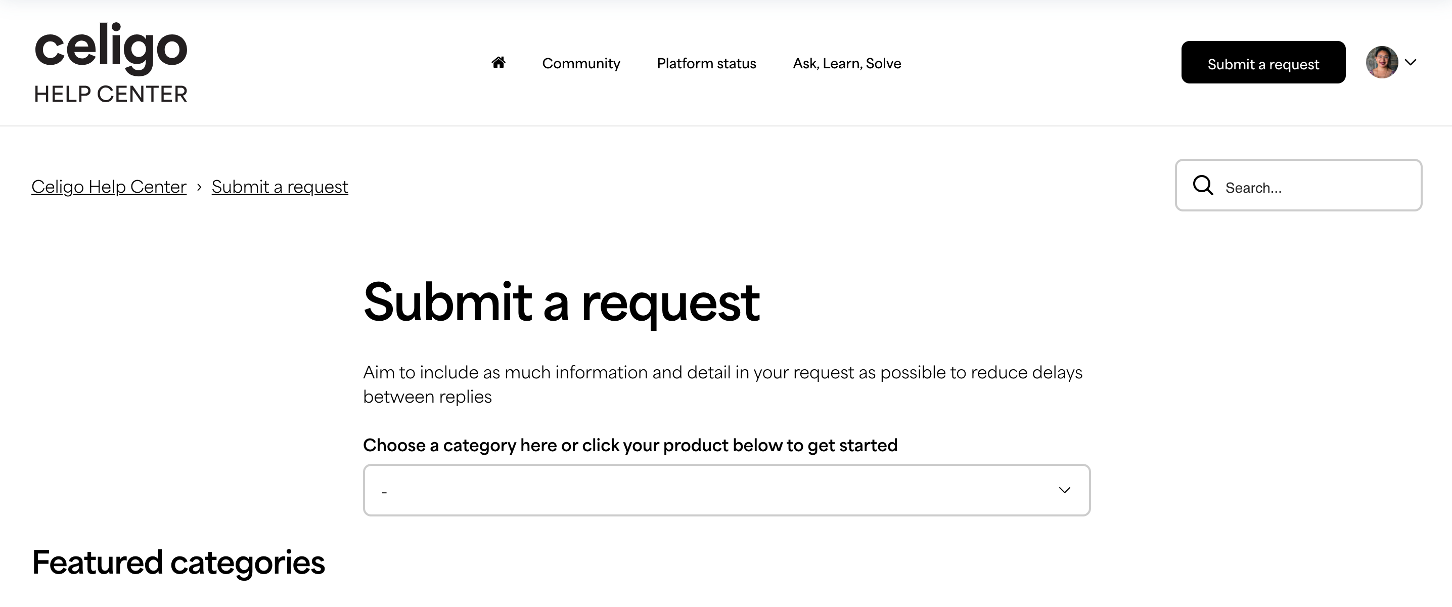 4407695084955-Submit_a_ticket_home_screen.png
