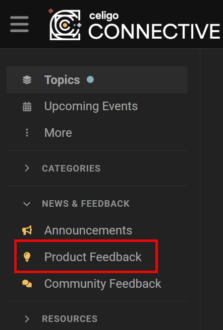 CeligoCollectiveProductFeedback.png