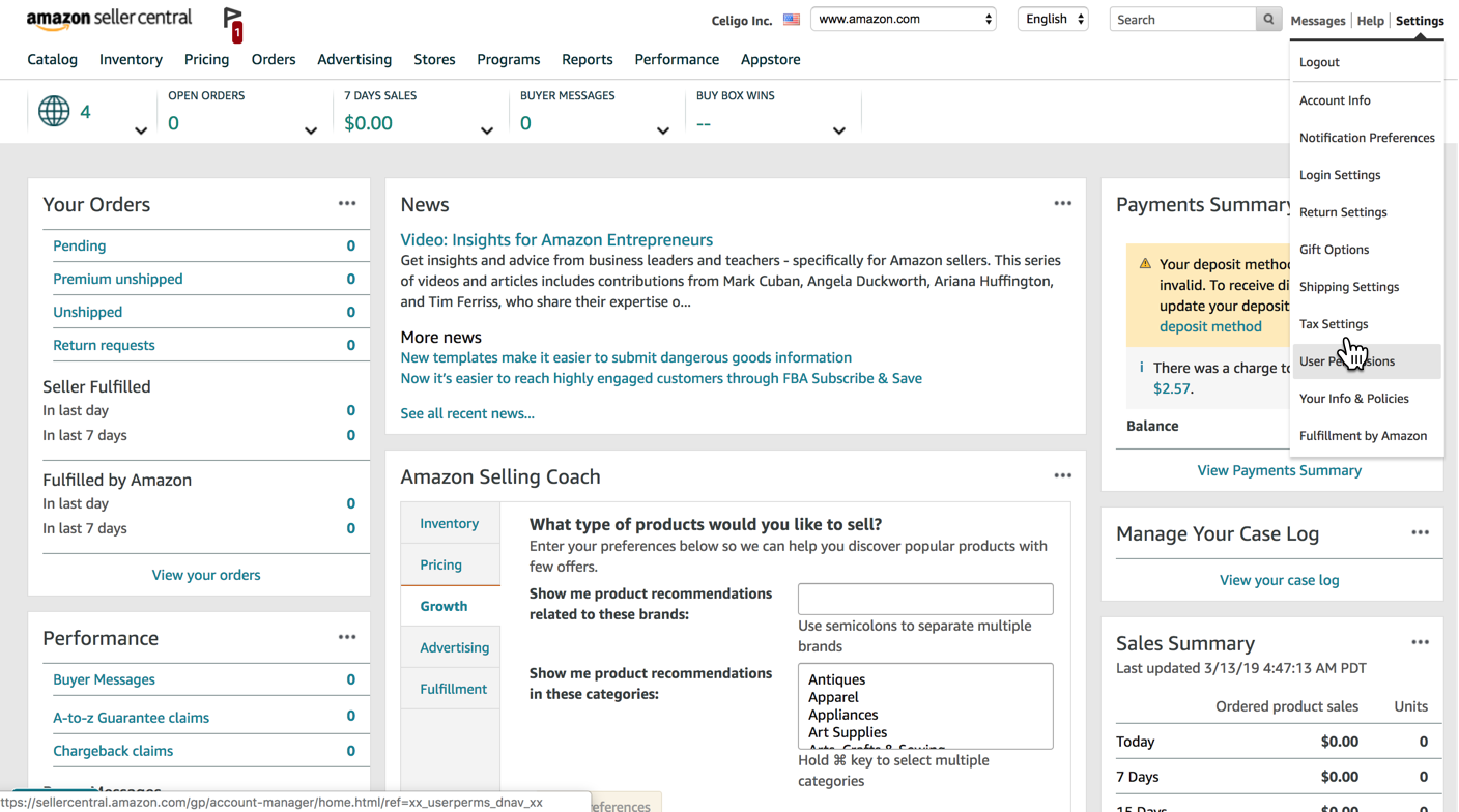 Enable Developer Access For Celigo In Amazon Seller Central Registration Celigo Help Center