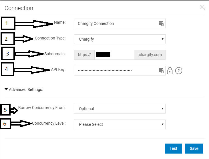 Set Up A Connection To Chargify – Celigo Help Center