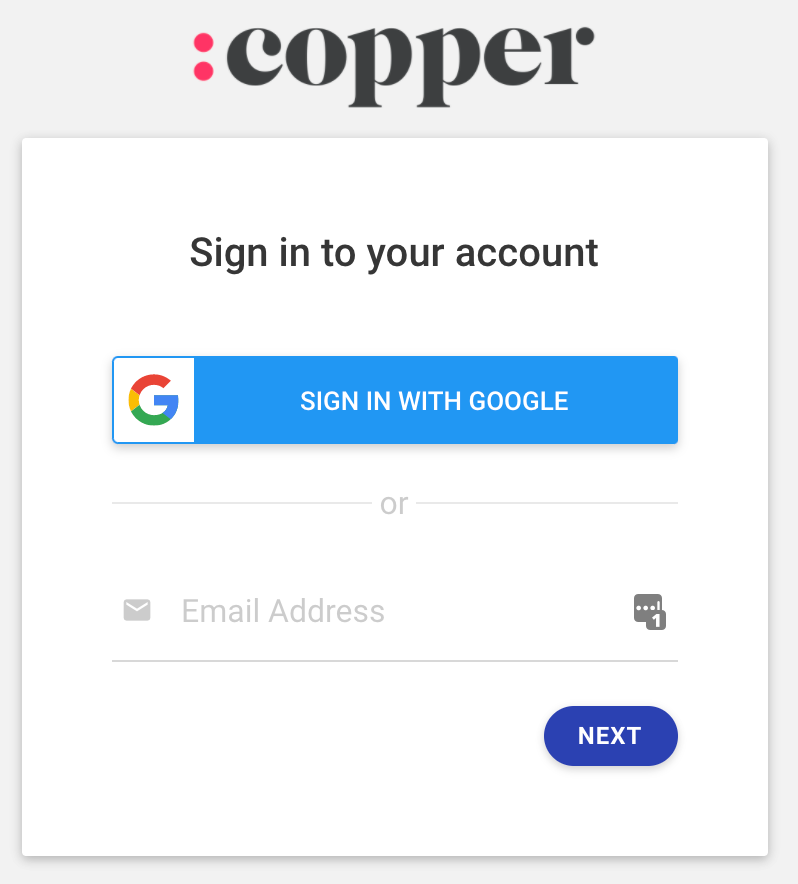 Set up a connection to Copper – Celigo Help Center