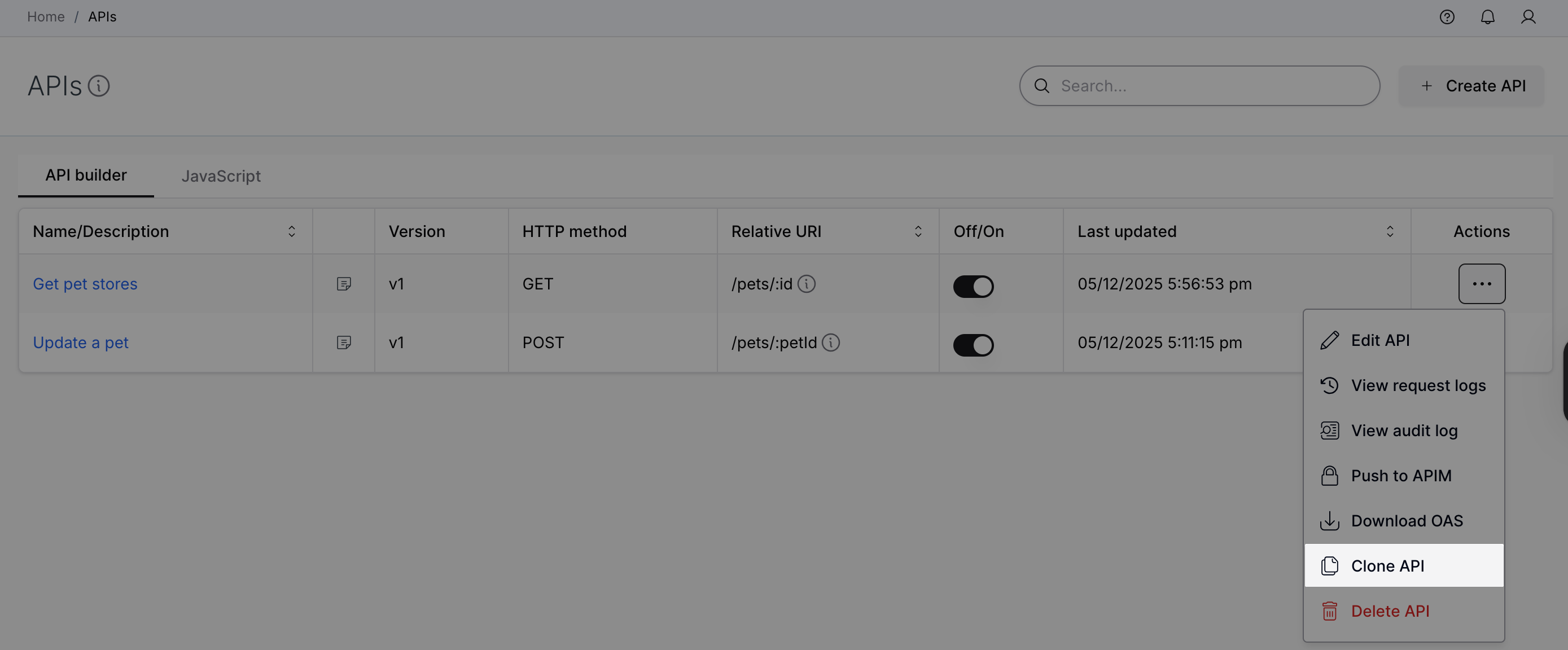 Clone_API_Actions_menu_.png