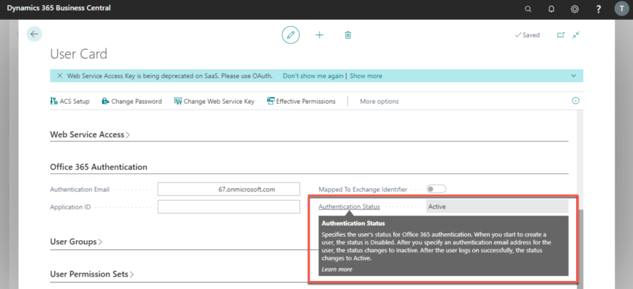 Set up a basic auth HTTP connection to Microsoft Dynamics 365 Business ...