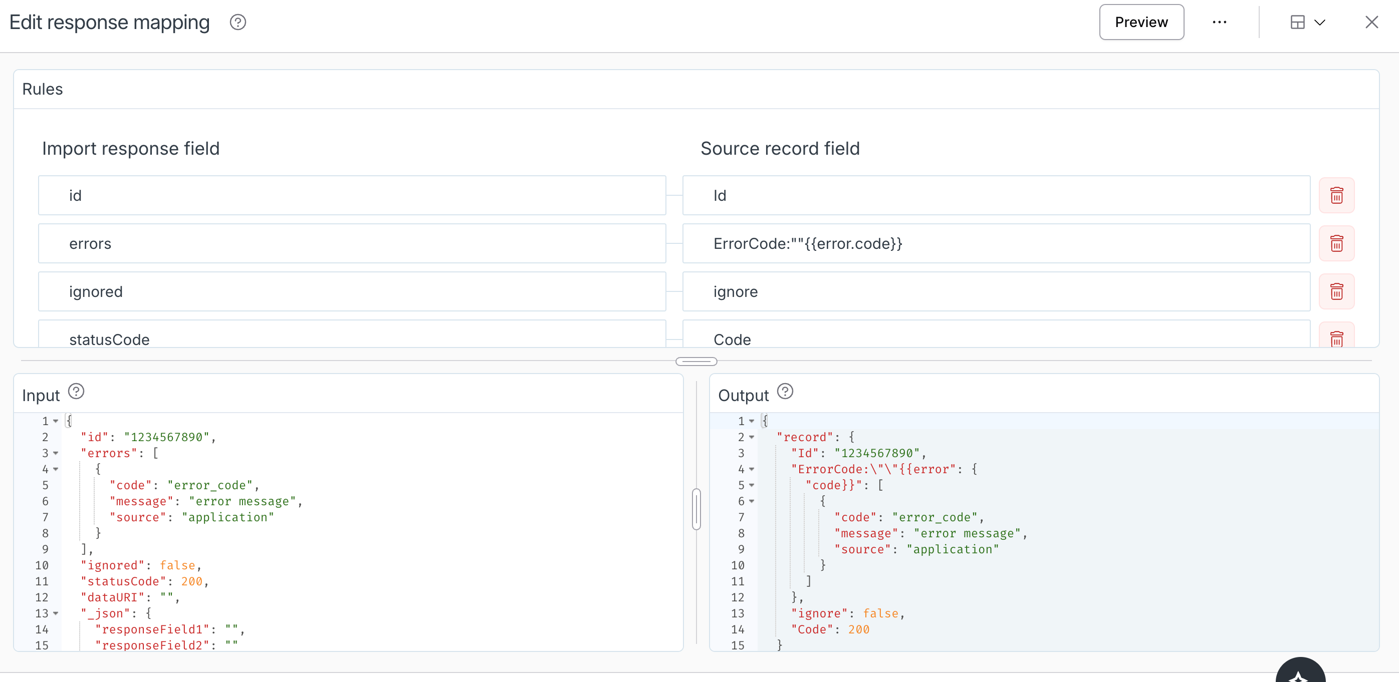 Map source data fields to destination – Celigo Help Center