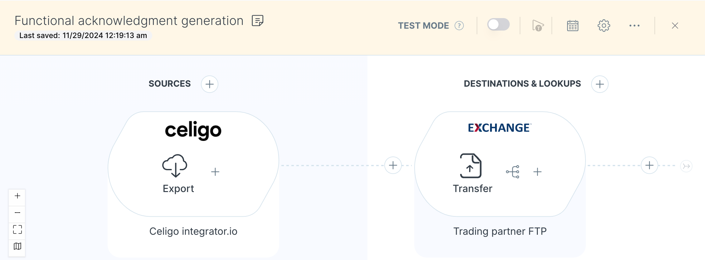 Generate functional acknowledgment for an EDI X12 transaction – Celigo Help  Center