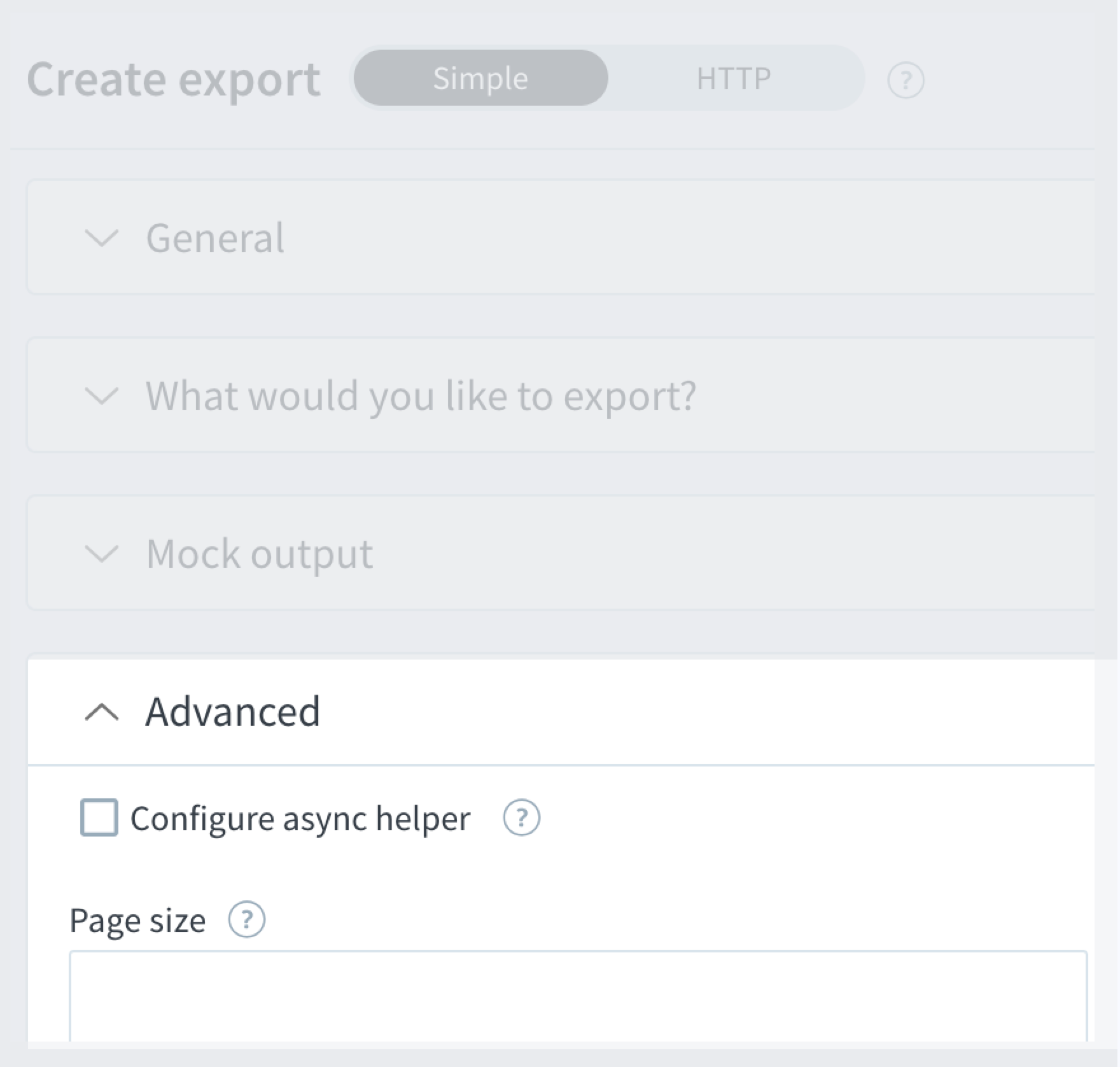 snowflake-export-page-setting.png