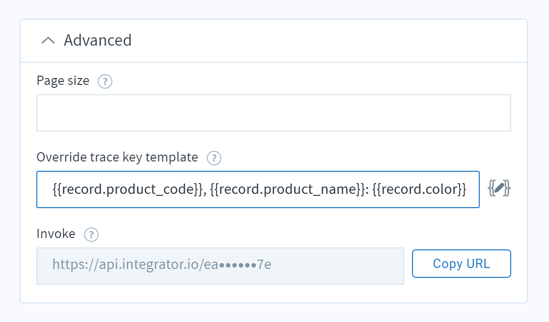 Set a custom trace key to uniquely identify a record – Celigo Help Center