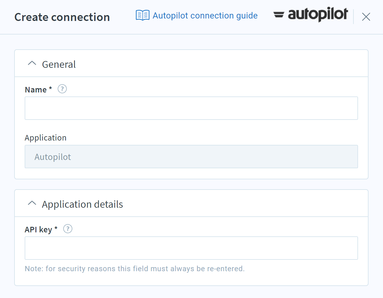 Set up a connection to Autopilot Celigo Help Center