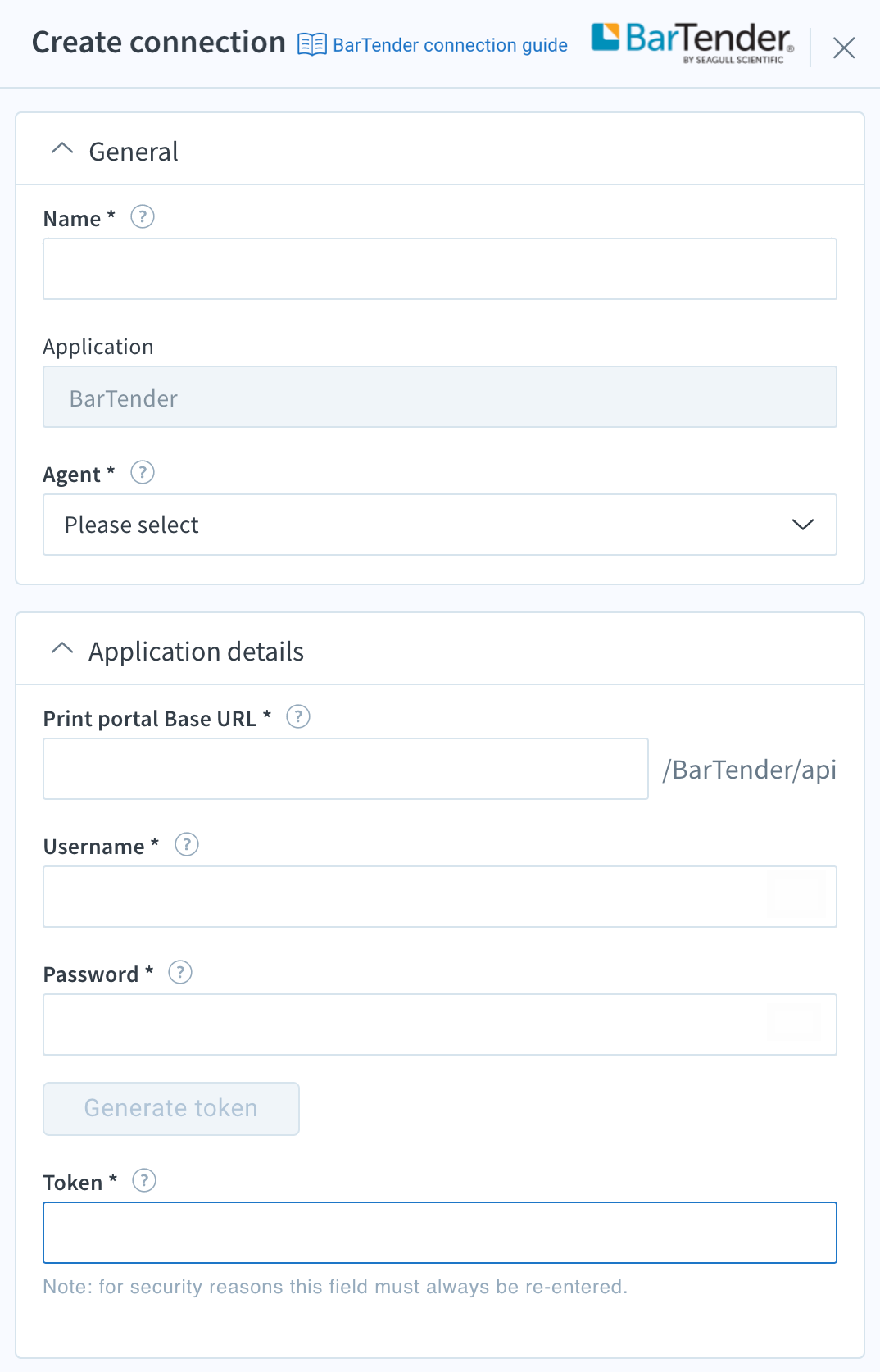 Set Up A Connection To BarTender – Celigo Help Center