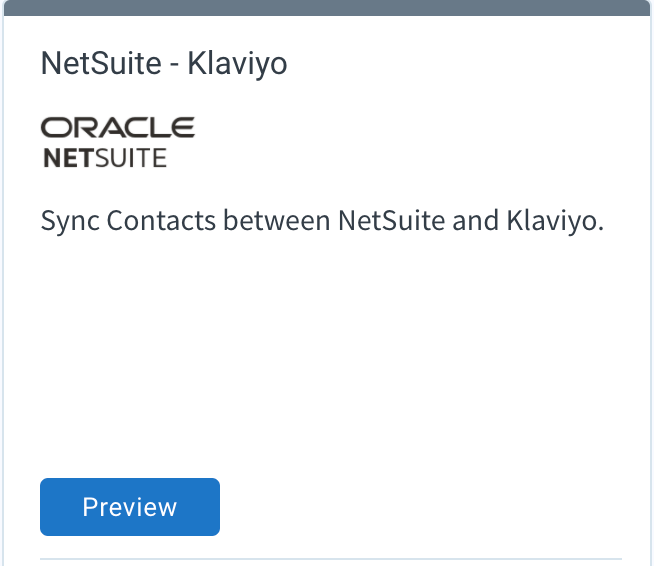 Install The Klaviyo – NetSuite Quickstart Integration Template – Celigo ...