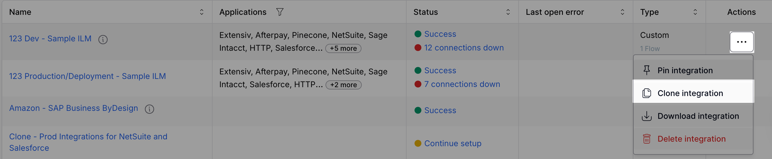 CloneIntegrationListView.png